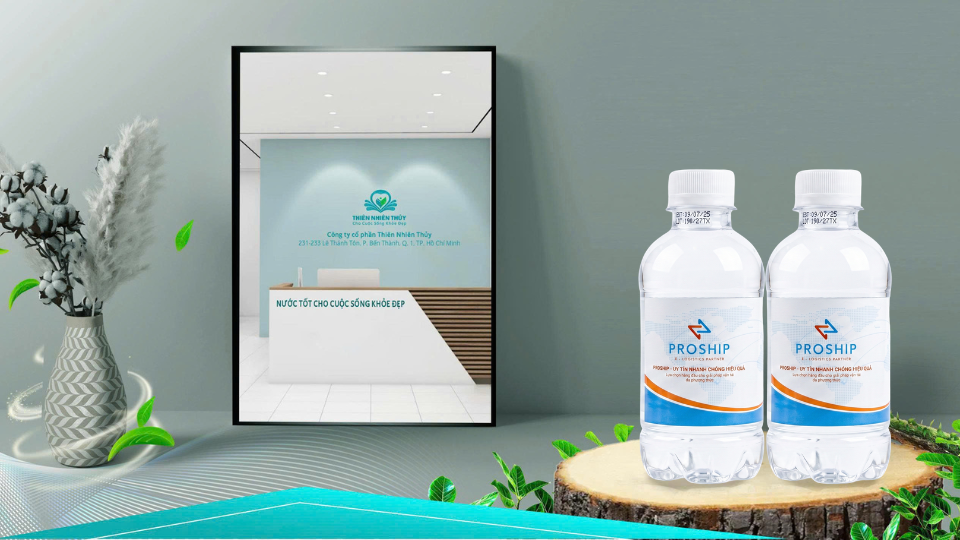 Gia công nước đóng chai 250ml - Proship